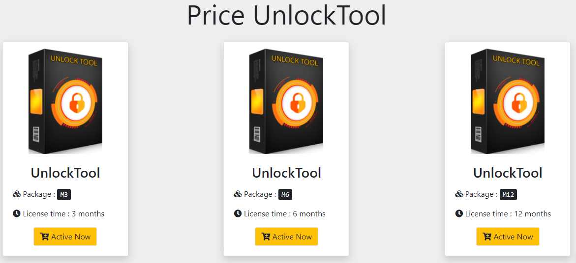 unlock tool license activation