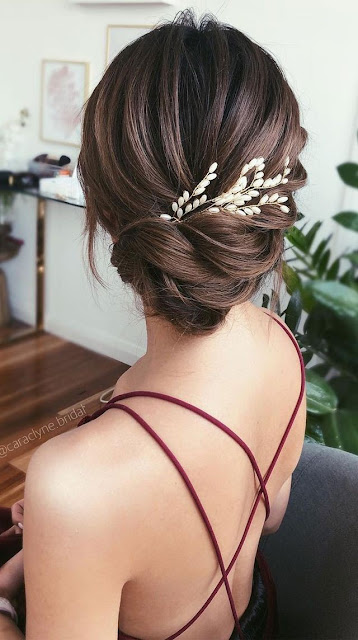 Bridal Hairstyles for White Weddings