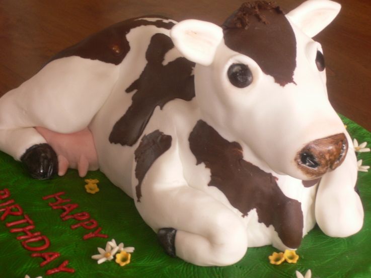 cow cake ideas