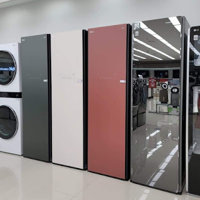 Máy giặt hấp sấy LG Styler Phiên bản D - ánh đỏ gỗ thông sang trọng nổi bật không gian sống hoàn hảo