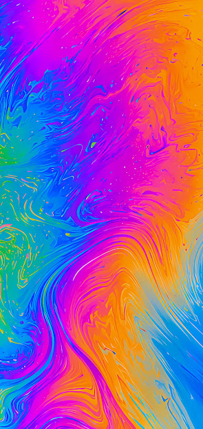 HD WALLPAPER IPHONE - COLORFUL ABSTRACT LIQUID
