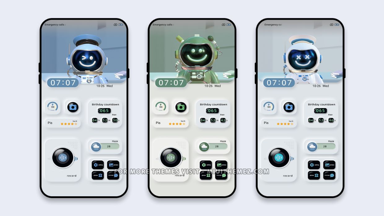 Nimble Astronaut MIUI Theme