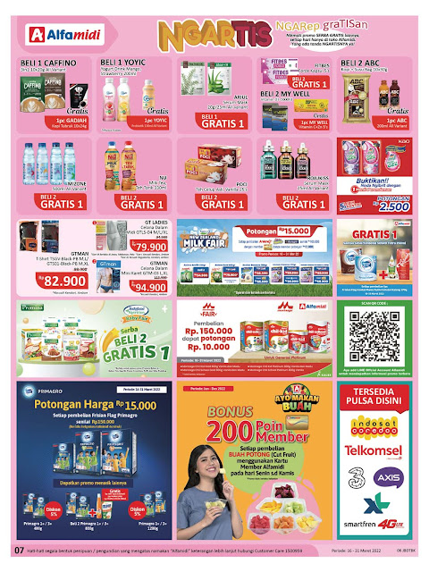 Katalog Promo Alfamidi 16-31 Maret 2022