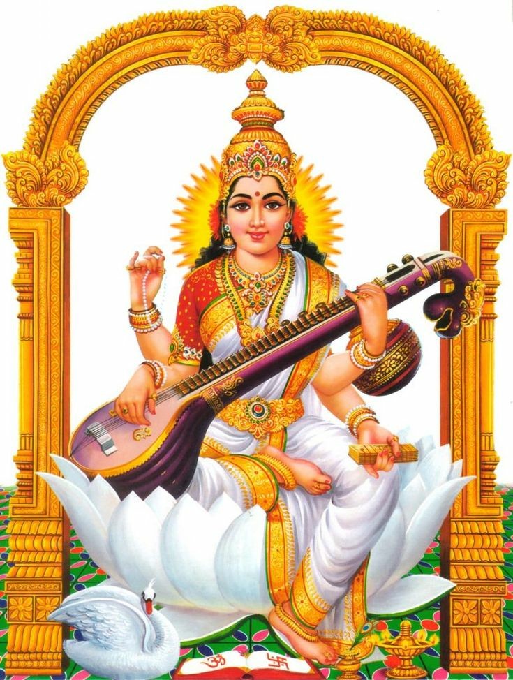Goddess Saraswati images for Wallpaper