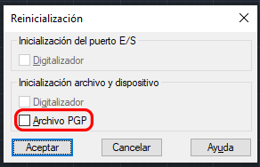 Reiniciar archivo PGP de autoCAD