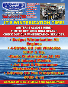 US Marine Sales & Service Says Its Fall Winterization Time Make Your Appt Now!
