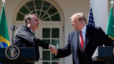 Jair Messias Bolsonaro e Donald Trump