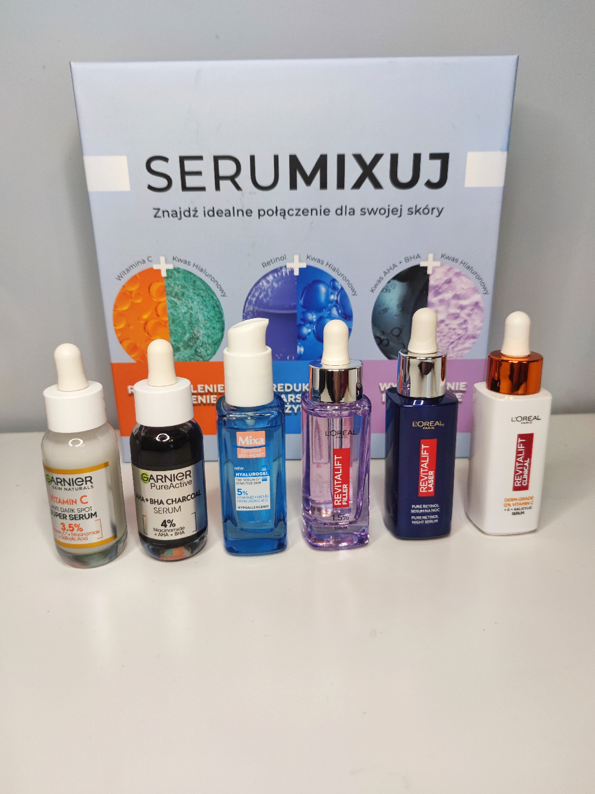 SERUMIXUJ - Znajdź idealne połączenie dla swojej skóry - serum za darmo - tylko w drogeriach Rossmann 