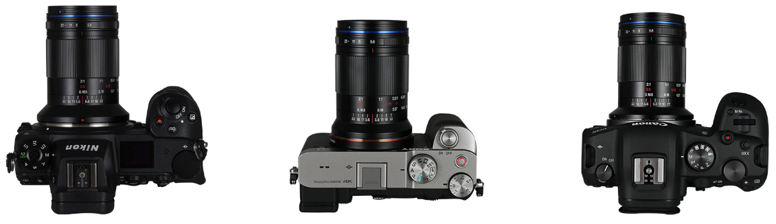 Объектив Laowa 85mm f/5.6 2x Ultra Macro APO с камерами Nikon, Sony и Canon