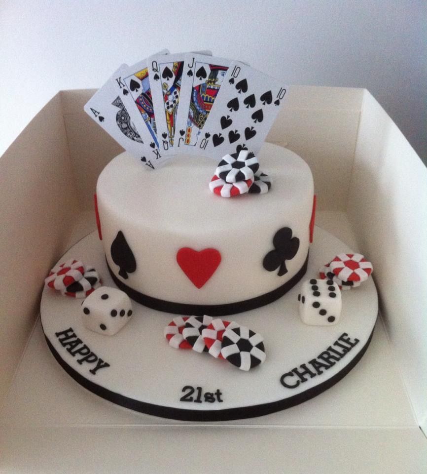 casino cake ideas