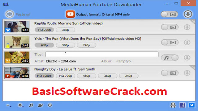 MediaHuman YouTube Downloader v3.9.9.68 (0302) (x64) Portable Free Download - Basicsoftwarecrack
