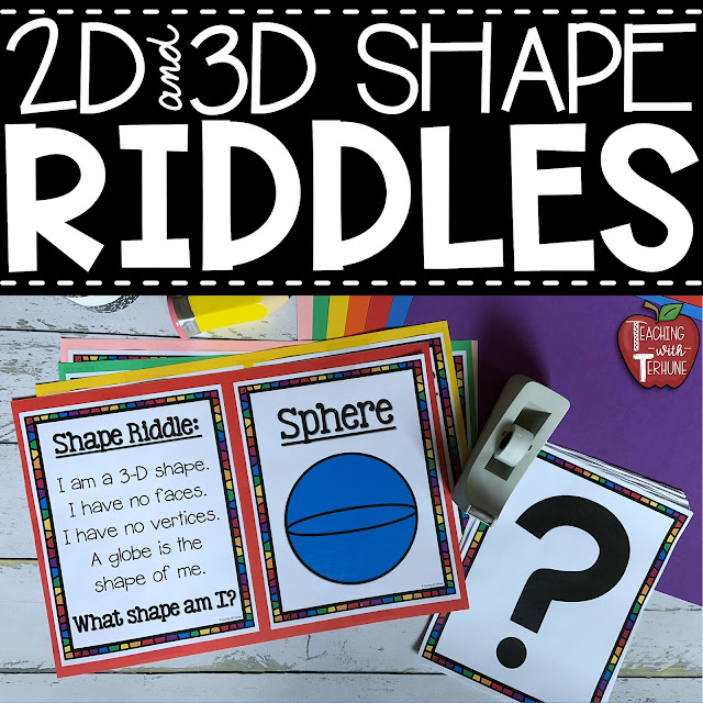 2D and 3D Shape Riddles