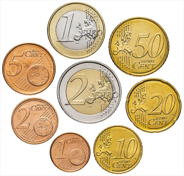 Валюта евро центы