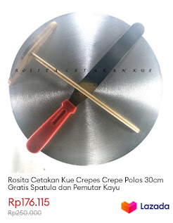 Cetakan Kue Crepes