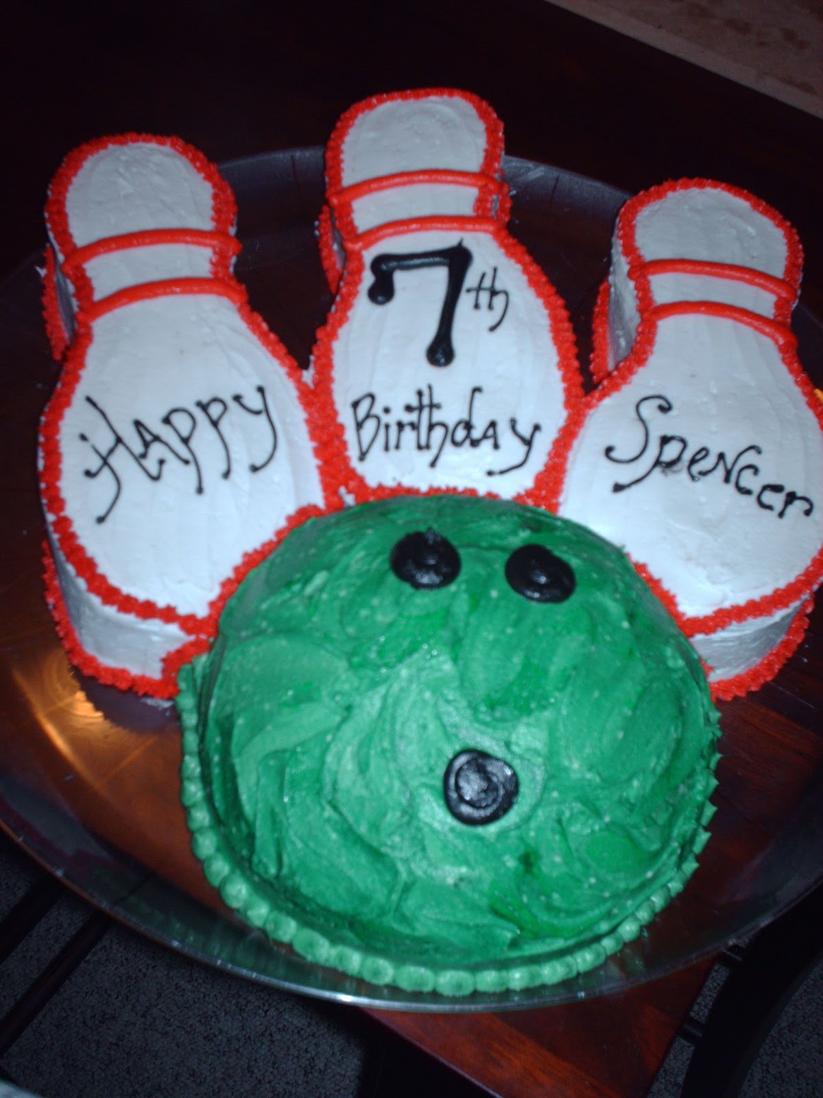 bowling birthday cakes