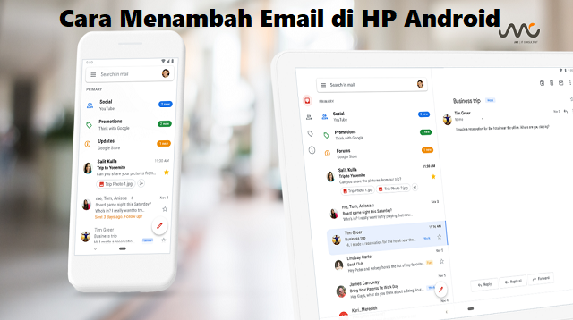 Cara Menambah Email di HP Android