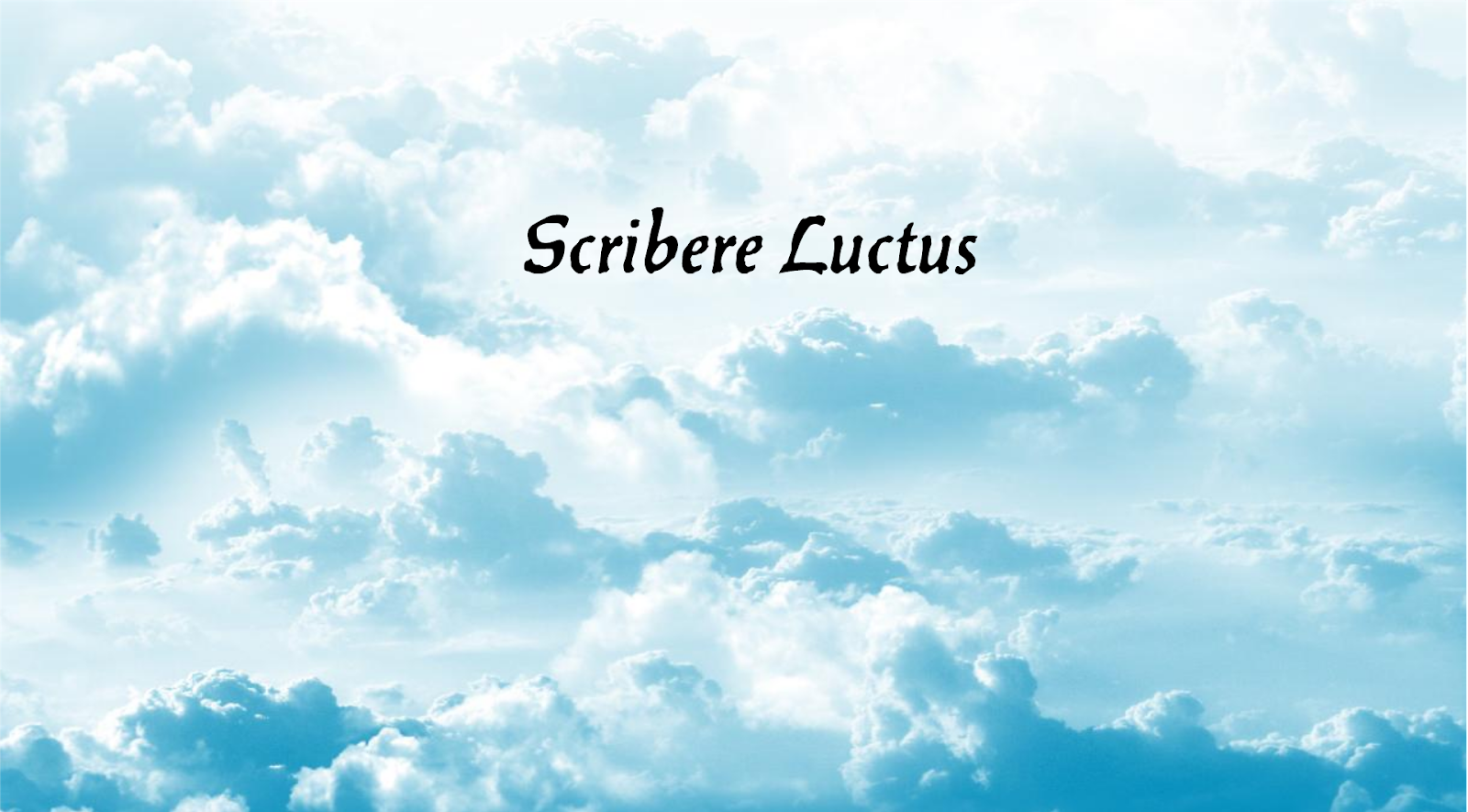 Scribere Luctus