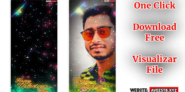 Valentine Day Avee player template | happy valentine's day avee player template download free