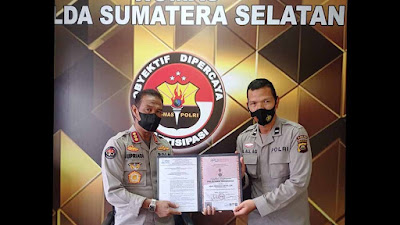Aipda Muhammad Aliudin Dapatkan Sertifikat Penghargaan Polisi Baik Indonesia dari PPWI