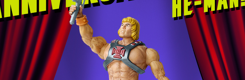 Mattel 40th Anniversary He-man Master of the Universe