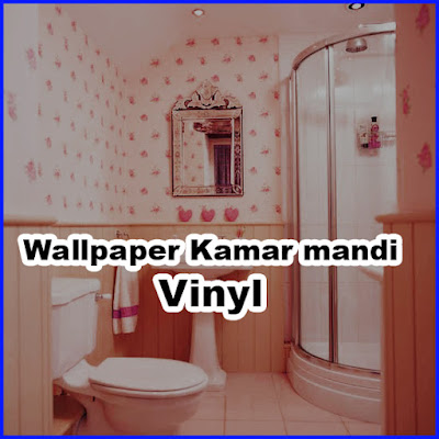 wallpaper kamar mandi vinyl