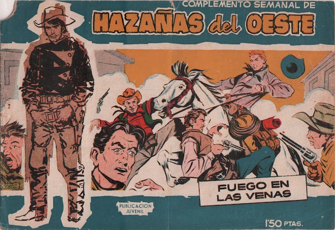 HAZANAS DEL OESTE SERIE AZUL-02 - Fuego en las Venas - 103 -LEITURA ONLINE DE QUADRINHOS EM ESPANHOL