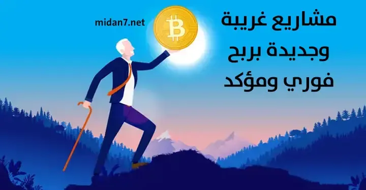 مشاريع غريبة وجديدة بربح فوري ومؤكد