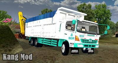 mod hino lohan dump khas cilegon