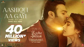 Aashiqui Aa Gayi Lyrics In English – Radhe Shyam | Arijit Singh