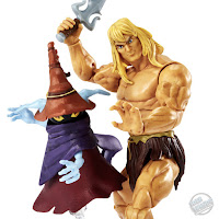 Mattel Masters of the Universe Revelation Savage He-Man and Orko figure pack