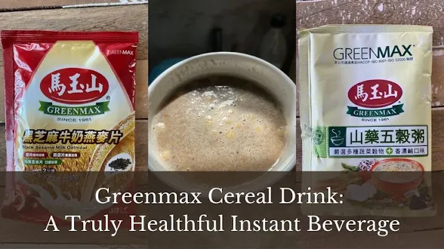 Product review of Greenmax cereal drink