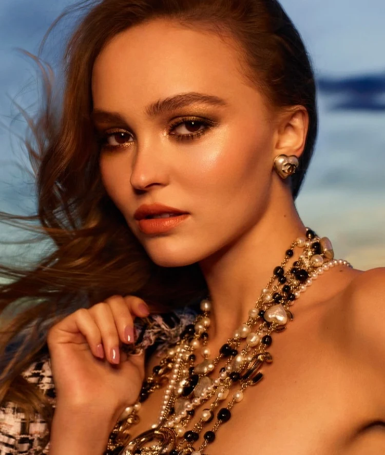 Lily-Rose Depp stars in Chanel Makeup spring-summer 2022 campaign.