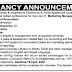 Vacancy Announcement For The Post Of Marketing Manager,Marketing Executive And Accountant