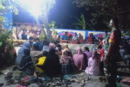 Jaga Pelestarian Adat Budaya, Babinsa Pulutan Wetan Hadiri Tradisi Bersih Dusun