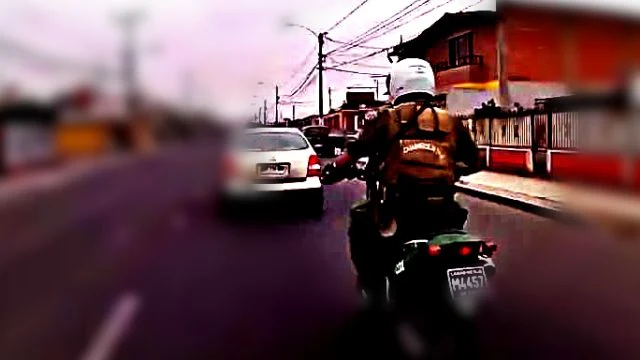 Carabineros motorizados