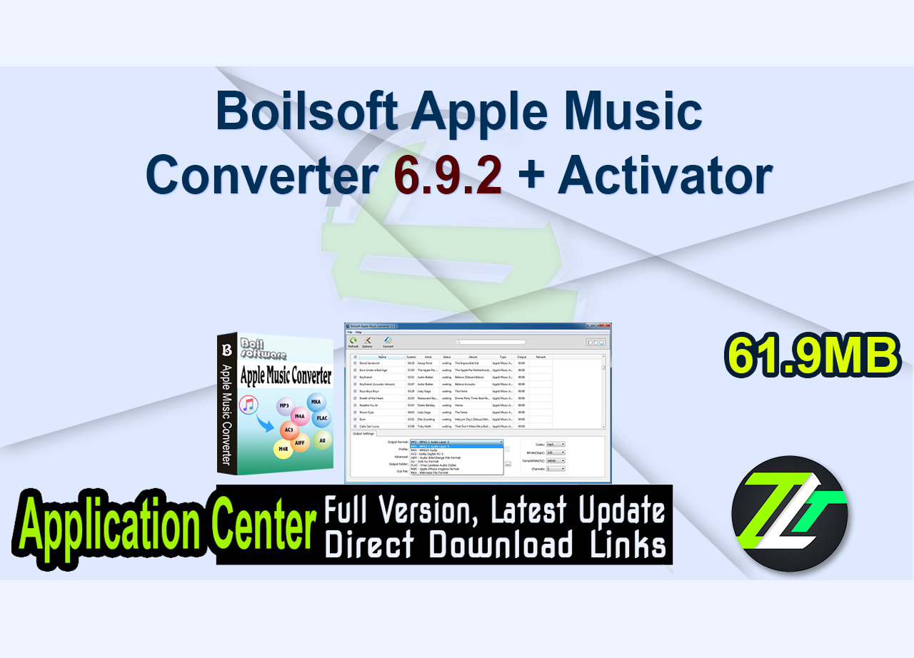 Boilsoft Apple Music Converter 6.9.2 + Activator