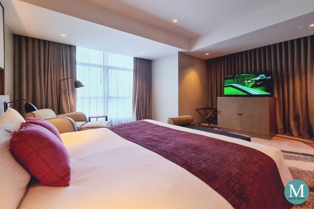 newly renovated Grand Club Suite of Crowne Plaza Manila Galleria