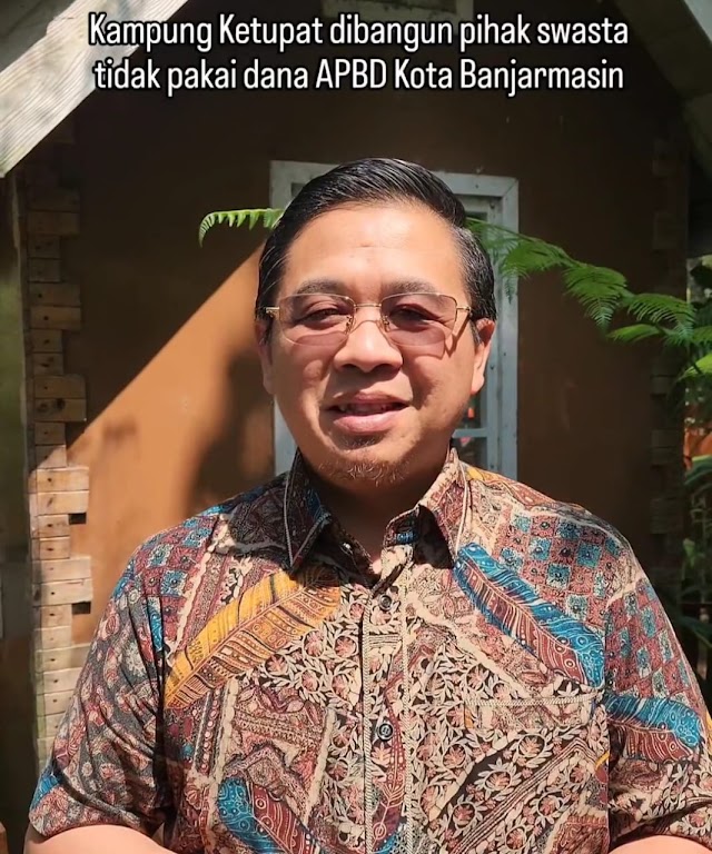 Pembangunan Wisata Kampung Ketupat Tidak Memakai Dana APBD, Wali Kota Ibnu Sina : Masyarakat Jangan Salah Persepsi