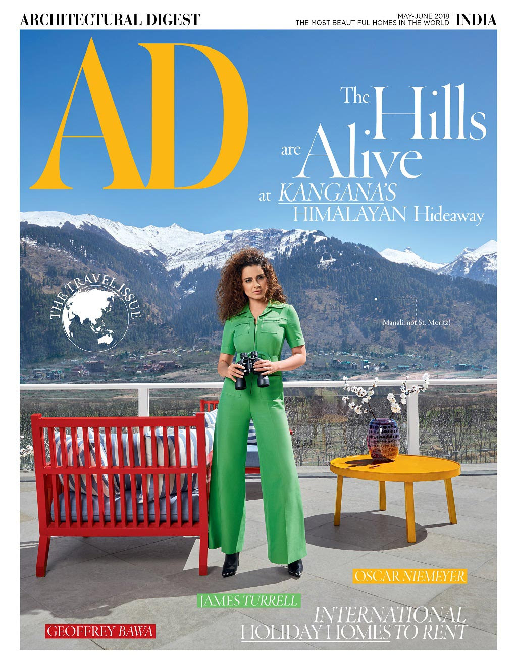 KANGANA RANAUT ON THE COVER ARCHITECTURAL DIGEST