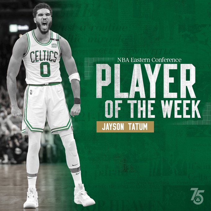 Jayson Tatum, Karl-Anthony Towns named NBA Players of the Week