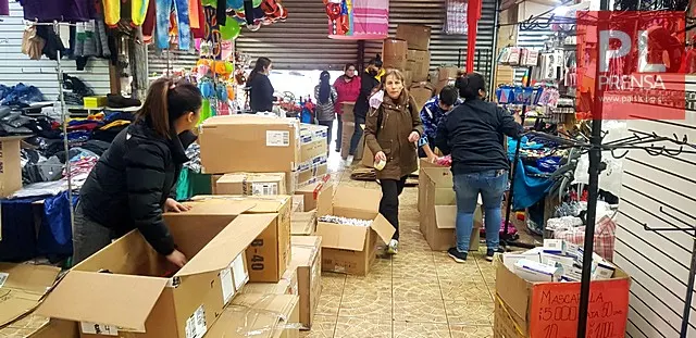 Desalojan a locatarios del centro de la ciudad de Osorno