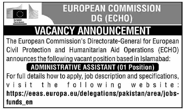 European Commission Management New Posts Islamabad 2022