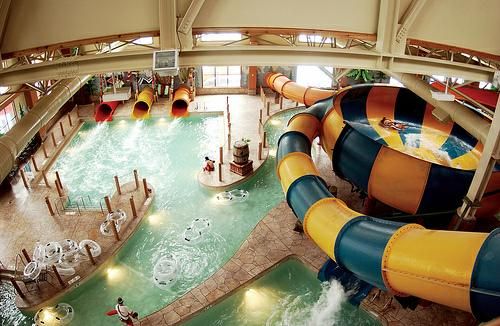 Giant Indoor Waterslides