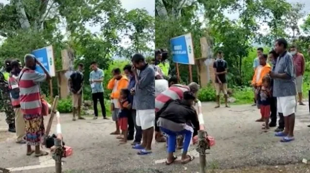 Momen Haru Saudara Kandung Beda Negara, Bertemu di Perbatasan Indonesia-Timor Leste