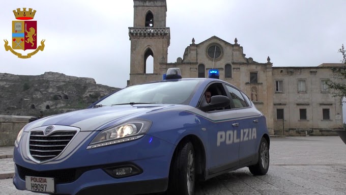 Polizia: nel 2021 nel Materano 86 persone arrestate