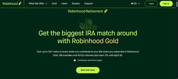 robinhood يحل محل Robinhood