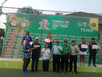 GEMILANG PRESTASI !!!, SISWI SMAN 7 SURABAYA RAIH JUARA 1 TENIS LAPANGAN PORPROV JATIM !!!