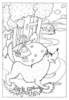 Little Red Riding Hood coloring pages