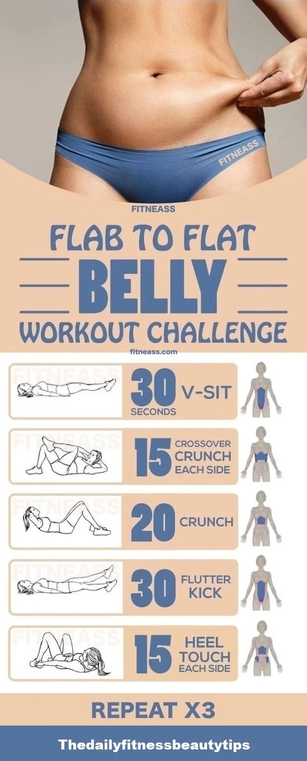 Flab-To-Flat-Belly-Workout-Challenge