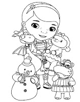 Doc McStuffins coloring pages